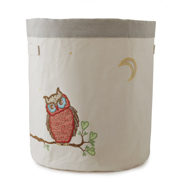 The Little Acorn Baby Owls Mama Owl Toy Storage Bin & Reviews Wayfair